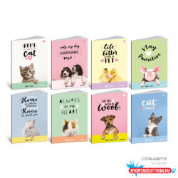  Füzet BLASETTI 9281 A/4 100g kockás 38lap LOVELY PAWS100 2026 (10db/csg) (BAR_150274109)