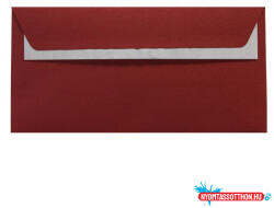  Színes boríték LA/4 selyemfényű bordó/red lacquer (BAR_075220024)