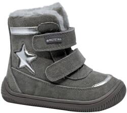 Protetika - Gyerek lány barefoot cipő LINET GREY Cipőméret: 20