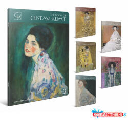 Füzet GIPTA Klimt A/4 karton borítással 60 lapos vonalas 8423 (BAR_150041610)