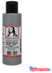  Akrilfesték MONA LISA metál ezüst 70ml (BAR_232711499)
