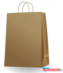  Papírtáska SODROTT füles (26x35x12) 26-os natúr (BAR_044510001)