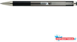  Golyóstoll ZEBRA F-301A (0, 7mm) antracit test (BAR_182360183)