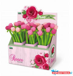  Golyóstoll LEBEZ Plump pen Roses /36db/displ/ 82106 (BAR_180130538)