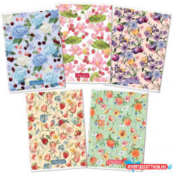  Füzet BLASETTI 8879 A/5 80g vonalas 42l PETITS FRUITS /10 db/csg/ (BAR_150274099)