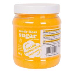 GSG24 Színes vattacukor sárga, lufigumi ízű 1kg GSG24 (1008872)