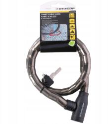 Dunlop Kerékpár Spirál Kulcstartó Tömlő 18MMx80CM Dunlop Fekete Dunlop (1042671)