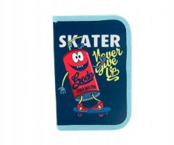 FOR ME Skater, tolltartó, egycipzáras, üres, 2 füllel, 19, 5x12, 5x4cm (PER-0342)