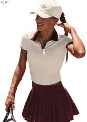 Shein Sport Póló Gallérral XL (st260224161671021398795)