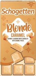 Schogetten DE Blonde Caramel fehér csokoládé karamelldarabkákkal, 100 g (28053)