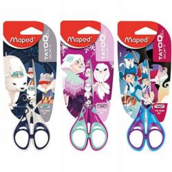 Maped Olló 13cm. TATOO mix 3 mintás bliszter Maped 464 (464910)