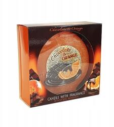 Bartek Candles Csokoládé és Narancs illatú gyertyakorong, 480g, átmérő 13cm
