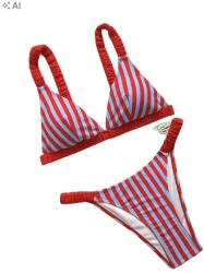 Shein Kétrészes Csíkos Fürdőruha XL - allegro - 1 660 Ft