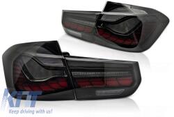  LED hátsó lámpa szett BMW 3-as F30 sedan 2011-2018, füstös alap, bal és jobb (ABBMTX6010152)