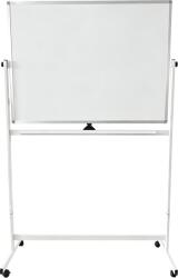 +Plus by Viamond Tabla magnetica multifunctionala pe stand mobil 86x116 cm, 2 fete, reglabil pe inaltime 3 puncte, Extra (7 ani garantie) Tabla magnetica cu stand mobil Aluminiu 90x120 cm (61004437)