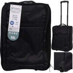  Utazó Bőrönd Kabin 32L Black Proworld Proworld (8721037329866)