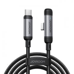 JOYROOM Cablu Date si Incarcare USB-C - USB-C Joyroom S-A56 EnjoyX Angled, 60W, 1.2m, Negru - gsmboutique