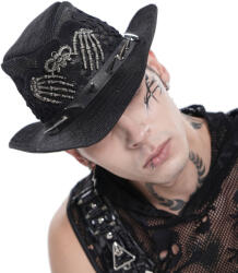 Devil Fashion pălărie DEVIL FASHION - Ghoul Cowboy - neagră - AS284
