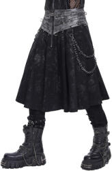 Devil Fashion kilt bărbătesc DEVIL FASHION - Fallout Knight - negru - SKT261