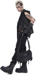 Devil Fashion geantă DEVIL FASHION - Bestial Shoulder - neagră - AS294