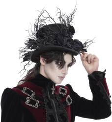 Devil Fashion pălărie DEVIL FASHION - Gothic Forest - neagră - AS283