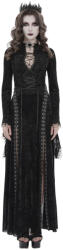 Devil Fashion rochie lungă de damă cu corset DEVIL FASHION - Twilight Muse - neagră - SKT255