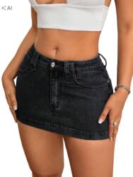 Shein Farmer Mini Szoknya Xs - allegro - 2 770 Ft