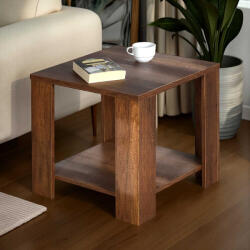 Adore Masuta Cafea Laterala Adore New Line, Maro - Natur - Stejar, 50x48x50 cm (SHP-550-OO-1) Masa de cafea