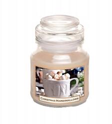 Bartek Candles Bartek Karácsonyi pillecukor gyertya üvegben tetővel, 130g (5901685060929)