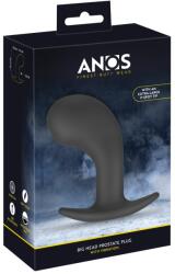 Anos Big Head Prostate Dop Anal cu Vibrații Reîncărcabil