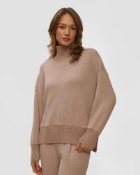 Varley Bluză Maro Cu Guler înalt Pentru Femei Varley Barker High Neck Sweat