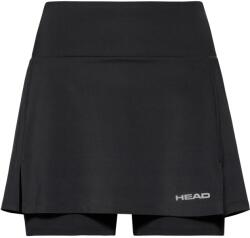 Head Fustă tenis dame Head Club Basic Skort Long W - black (814539-BK)
