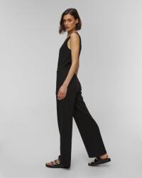 Varley Salopetă Neagră Din Viscoză Pentru Femei Varley Alina Wide Leg Jumpsuit