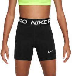 Nike Pantaloni scurți fete Nike Girls Pro Dri-Fit Shorts - black/white (FJ6861-010)