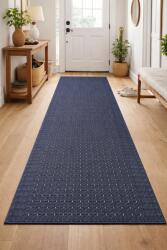 Stanford Traversa Greceasca Stanford Lead Sugar, Tesatura Plata, Latime 0.67m, Marime 67 x 500 cm, Blue, Antiderapant, Festonata Surfilata Tivita, Antialergica, Polipropilena, Bucatarie, Sufragerie Covor