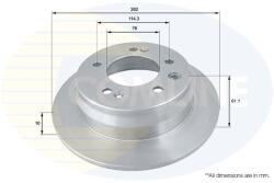 COMLINE Disc frana COMLINE ADC1090 (ADC1090)