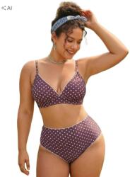Shein Kétrészes Pöttyös Fürdőruha XL - allegro - 2 450 Ft