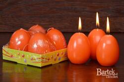 Bartek Candles Rings gyertyatojás (4db), 220g, 4x6cm