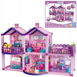 Woopie Póni babaház Pony Fantasy Villa 120 el. Woopie (4909206421564)