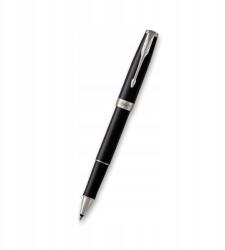 Parker Sonnet Black Ct, roll-on golyóstoll kupakkal, F hegyű, fekete utántöltő (1931501)