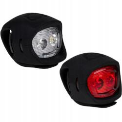 Dunlop Szilikon Kerékpár Lámpa Szett Led Első És Hátsó Black Dunlop Dunlop (8711252346205)
