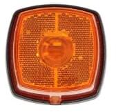 HELLA Lampa Gabarit Dreapta/Stanga C5W/Halogen Inaltime 46mm Latime 62mm Adancime 62mm Bolt/Fixare Orizontala/Montare (2PS357 012-001)