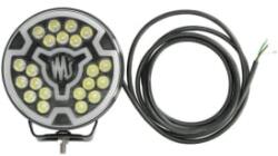 WAŚ Farul Universal Dreapta/Stanga (raza Lunga Led 12/24v Inaltime 194mm Diametru 179mm Adancime: 78mm Transparent Aluminiu (2176 W257)