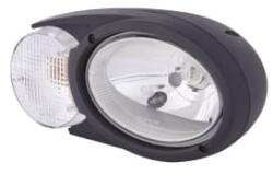 HELLA Far Dreapta (h4/P21W/PY21W/T4W Culoare Insert: Negru Culoare Semnalizator: Gri/Transparent) Fendt 922 Vario 924 Vario (1EB996 167-041)