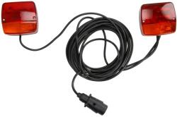 TRUCKLIGHT Lampa Spate Dreapta/Stanga (12v Lungime Cablu: 7m cu Semnalizare cu Lumini Frana Lumini Parcare/Pozitie Montabil (TL-UN072KPL)