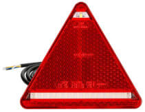 WAŚ Lampa Spate Stanga (led 12/24v Rosu Triunghiular (322 W68L)