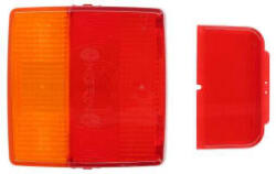 HELLA Geam Lampa Spate Portocaliu/Rosu 9EL129 519-001 (9EL129 519-001)
