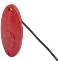 HELLA Lampa Gabarit Dreapta/Stanga Rosu Led Inaltime 45mm Latime 13mm Adancime 102mm Lungime Cablu 5000mm 12v (ip5k9k (2TM964 295-101)