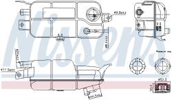 NISSENS Vas de Expansiune Racire ALFA ROMEO 145/146/156/GT FIAT MAREA (996359)