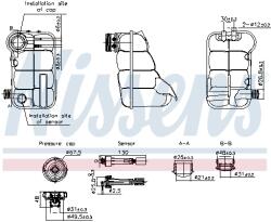 NISSENS Vas de Expansiune Racire BMW 3/Z1/Z3 (996344)